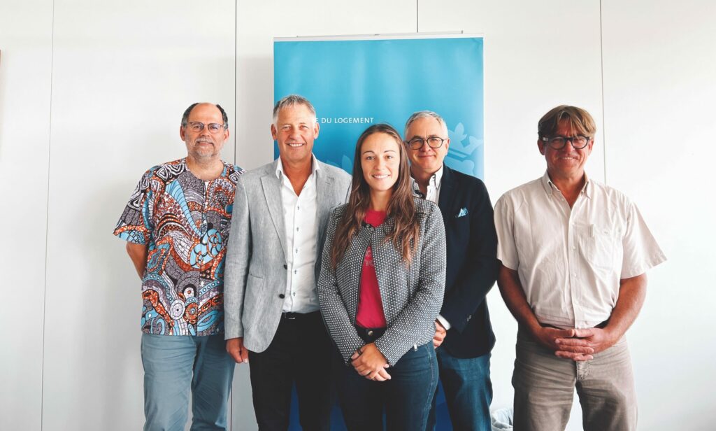 Entrevue avec le Ministre du Logement, M. Henri KOX.