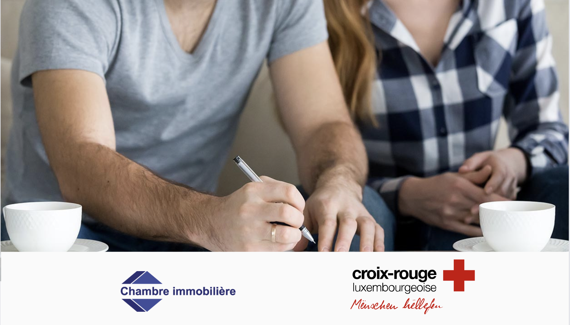 partenariat entre la Croix-Rouge luxembourgeoise et la Chambre immobilière