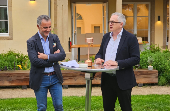 Jean-Paul Scheuren et Paulo Madureira