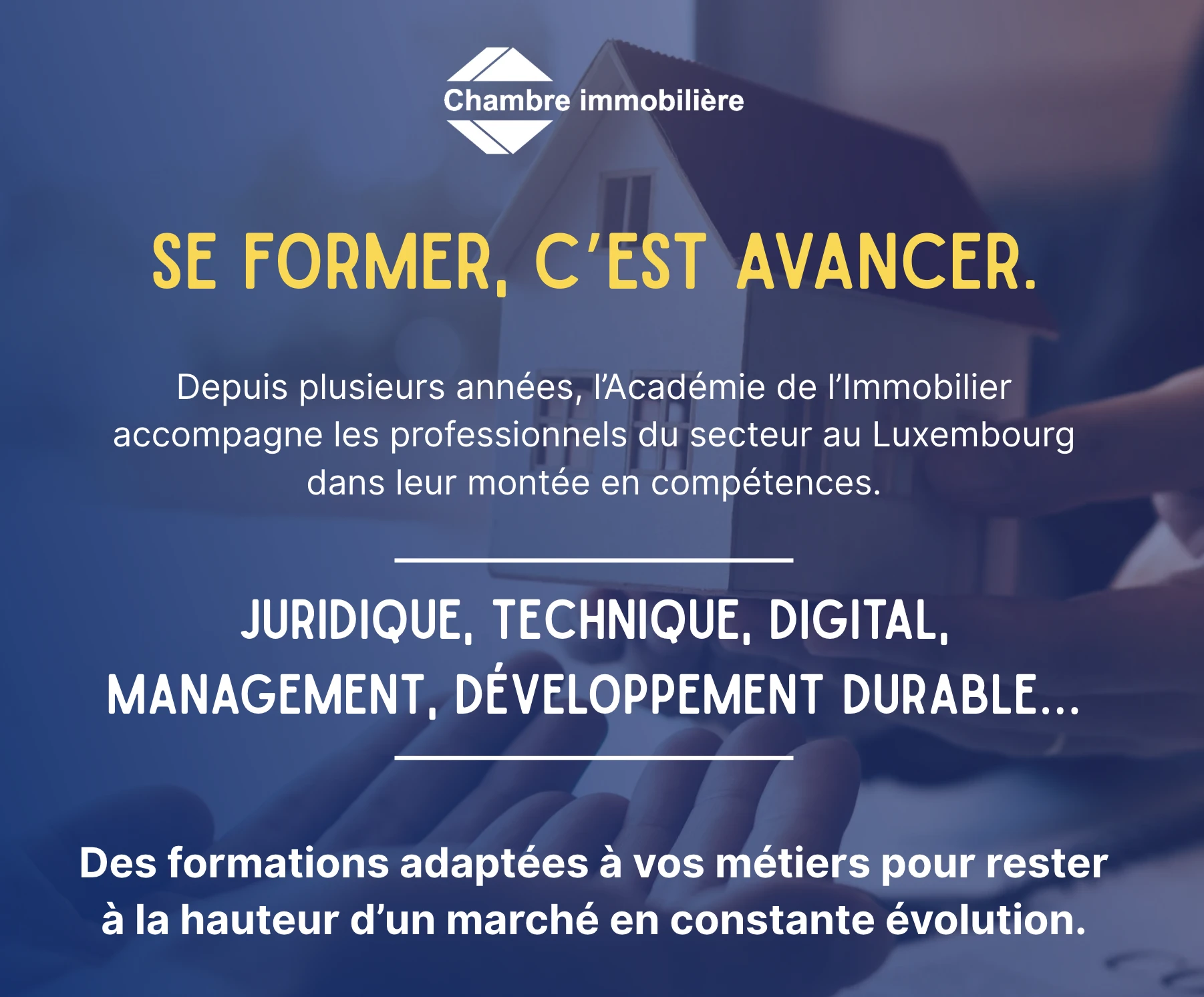 L’Académie de l’Immobilier : former aujourd’hui les experts de demain